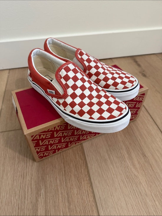 Vans Shoes - Vans - Slip On Copper Check